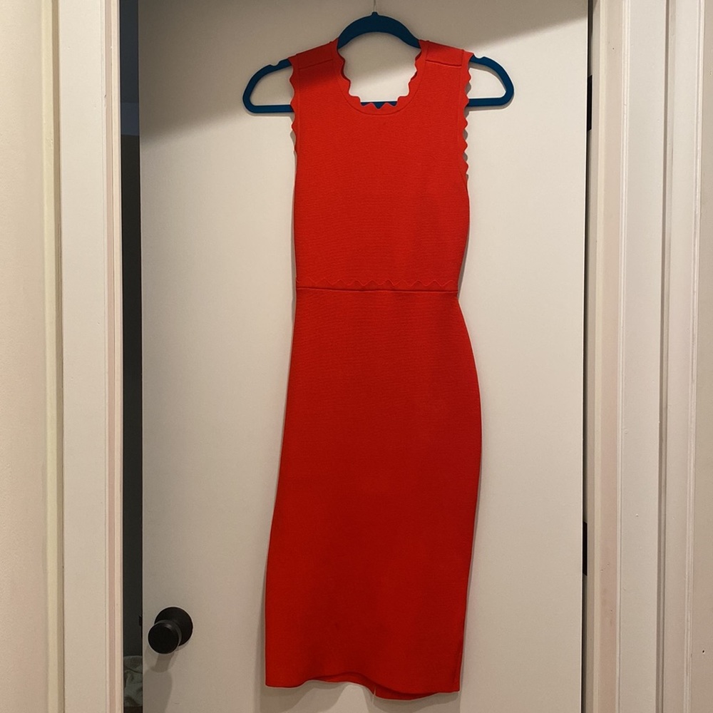 ALC Bodycon dress with hole in back!